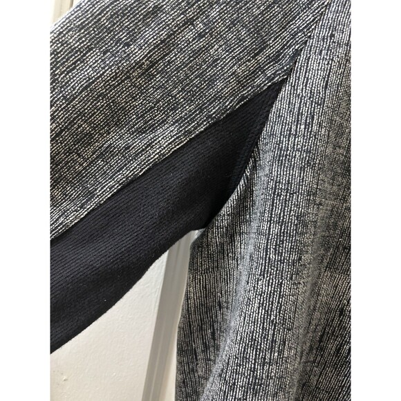 Lululemon To Class Black & Gray Shawl Collar French Terry Jacket 12 Athleisure - Picture 10 of 12
